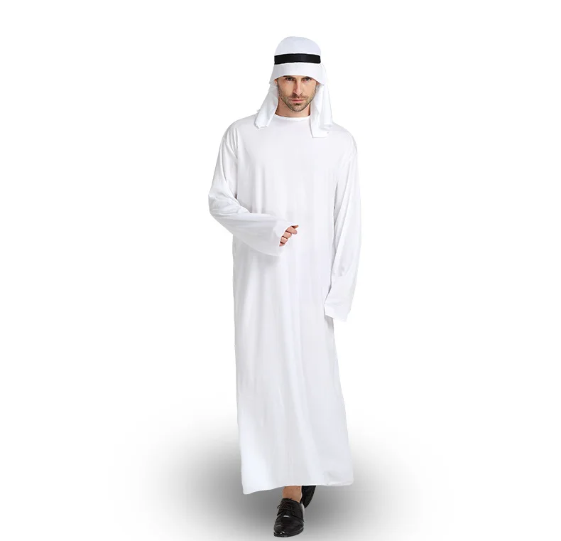 Cosplay Men Arabia Arab Sheikh Costume Shepherd Arabian Prince Cosplay for Adult Fantasia Purim Halloween Carnival Costumes