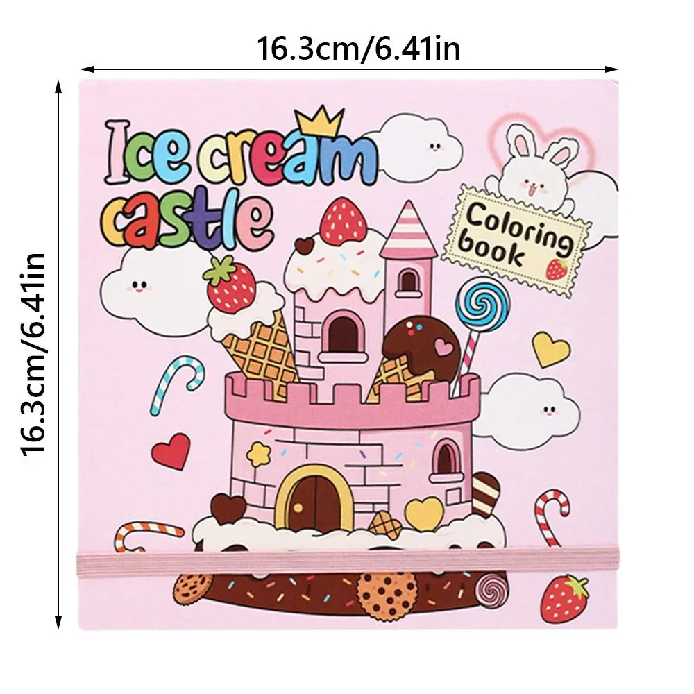 New Tearable Inner Pages Coloring Book Puzzle Montessori Drawing Toy Coloring Picture Book Graffiti Painting Book School Office