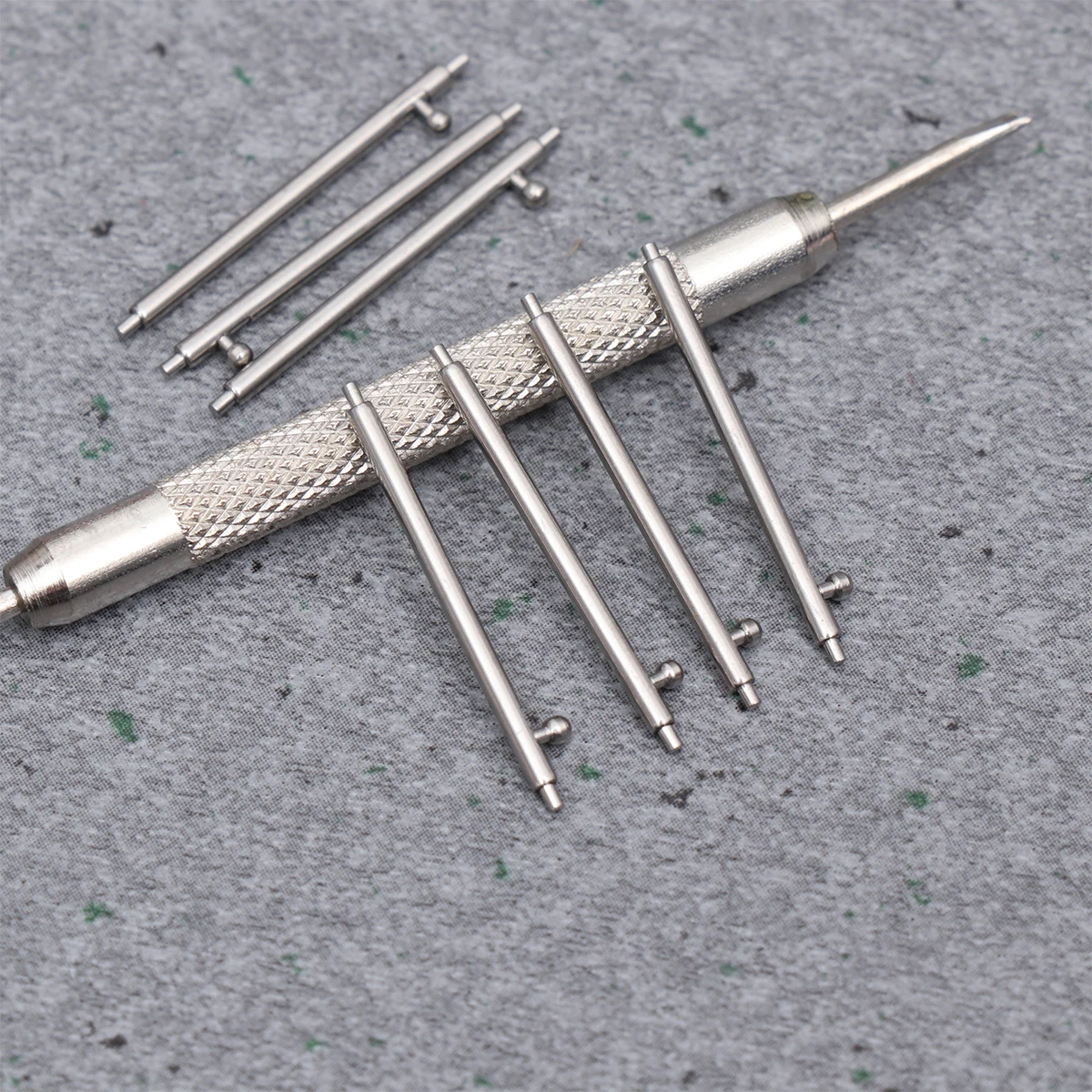 

7pcs Heavy Duty Watch Replacement Band Spring Bars Strap Band Link Pin Remover Tool with Both Sides Repair Tools for Watchmaker