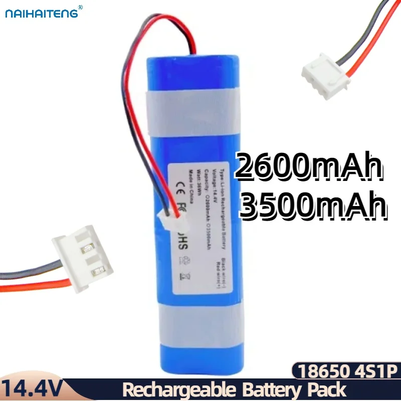 14,4 V 14,8 V 2600 mAh 3500 mAh Für Staubsauger Ecovacs Roboter DK41 DK43 DX33 DX55 DV33 wiederaufladbare Li-Ion Akku Großhandel