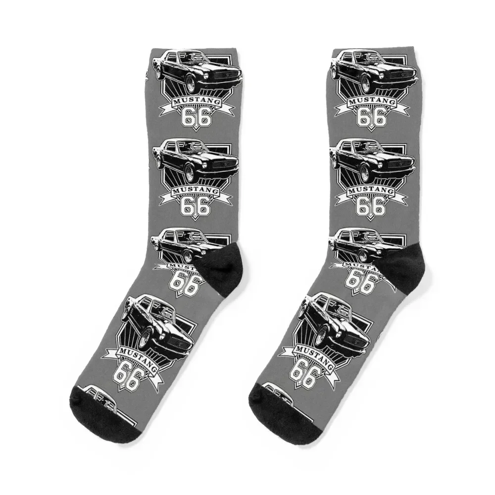 66 Mustang Coupe Socks tennis cycling Stockings winter Socks Men's Women's