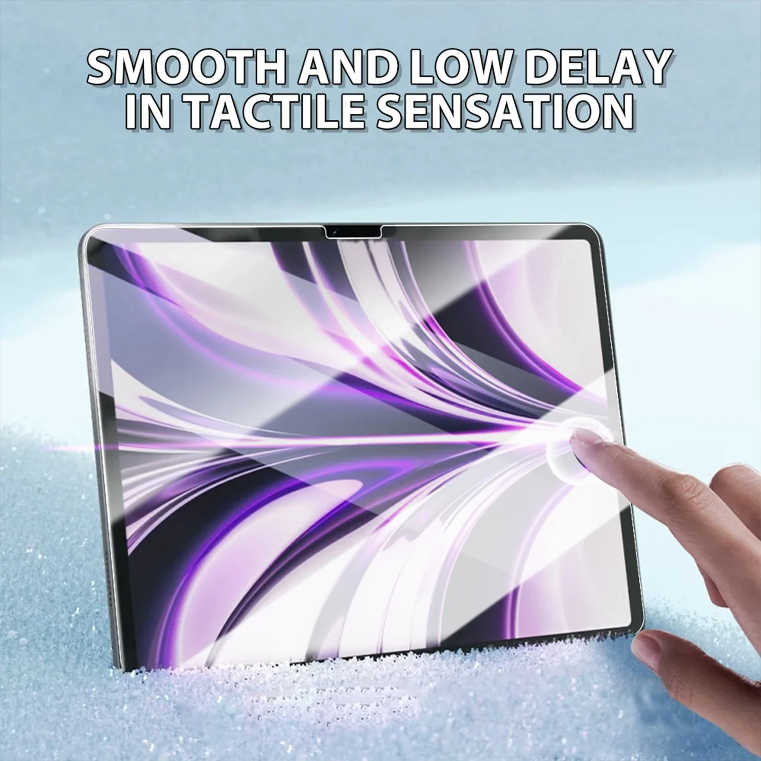 واقي للشاشة هيدروجيل فيلم لجهاز IPad A16 2025 IPad Air6 11/13 بوصة HD واضح مضاد للخدش لينة بولي يوريثان هيدروجيل أفلام لباد 2025