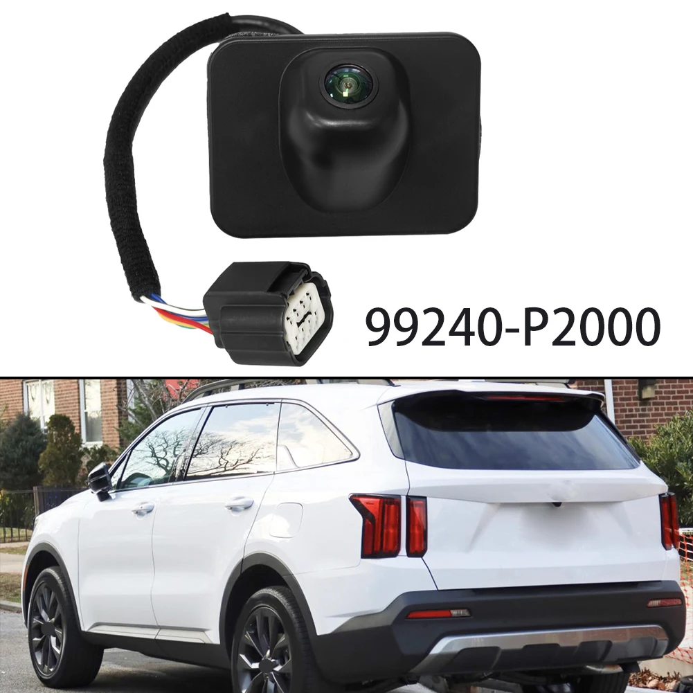OEM Rearview Camera 99240-P2000 for Kia Sorento 2021-2025 Black ABS Backup Camera with Direct Fit Installation