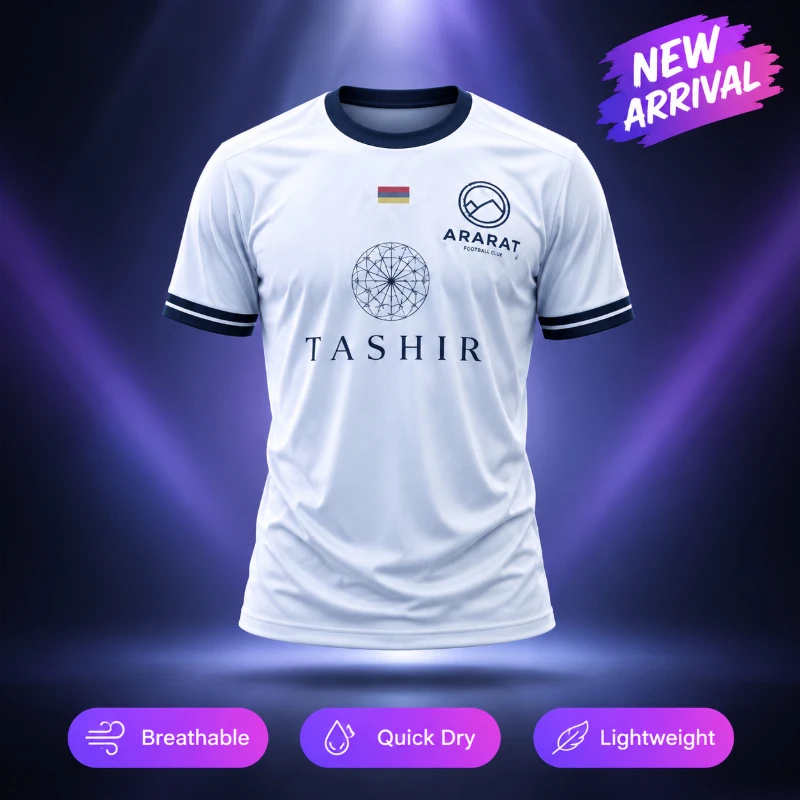 27-27 New Armenian Style Football Shirt Commemorating Traditional Geometry 3D Printing Quick Drying Parent Child Dressing