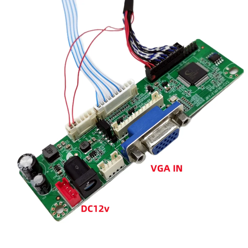 15-дюймовый контроллер монитора, комплект модуля резистивного сенсорного дисплея 1024X768 IPS ЖК-дисплея для автомобиля Raspberry Pi3, промышленный дисплей Android