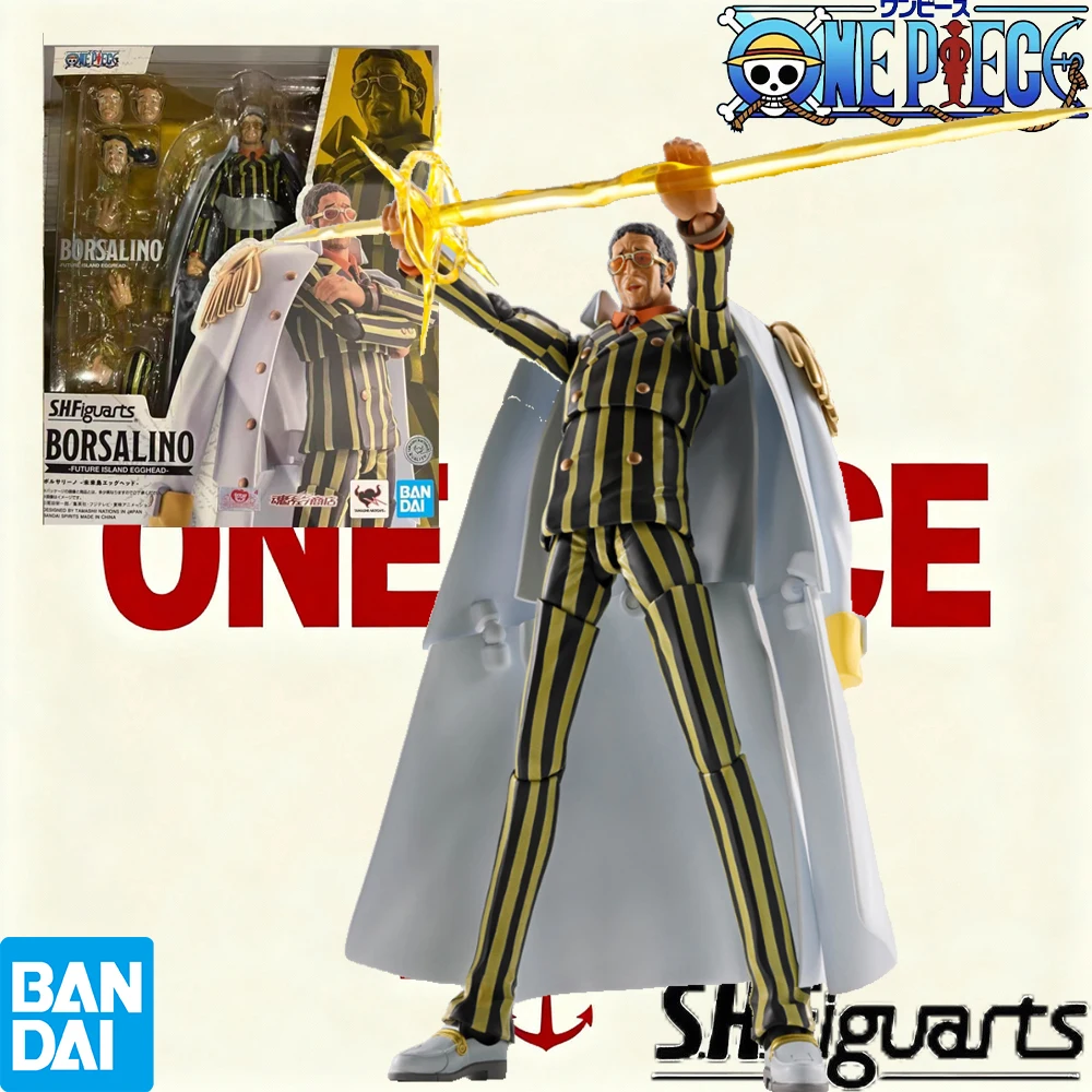 

100% подлинный в наличии Bandai S.H.Figuarts One Piece Kizaru - Egghead Island - Коллекция аниме-фигурок, модель игрушки