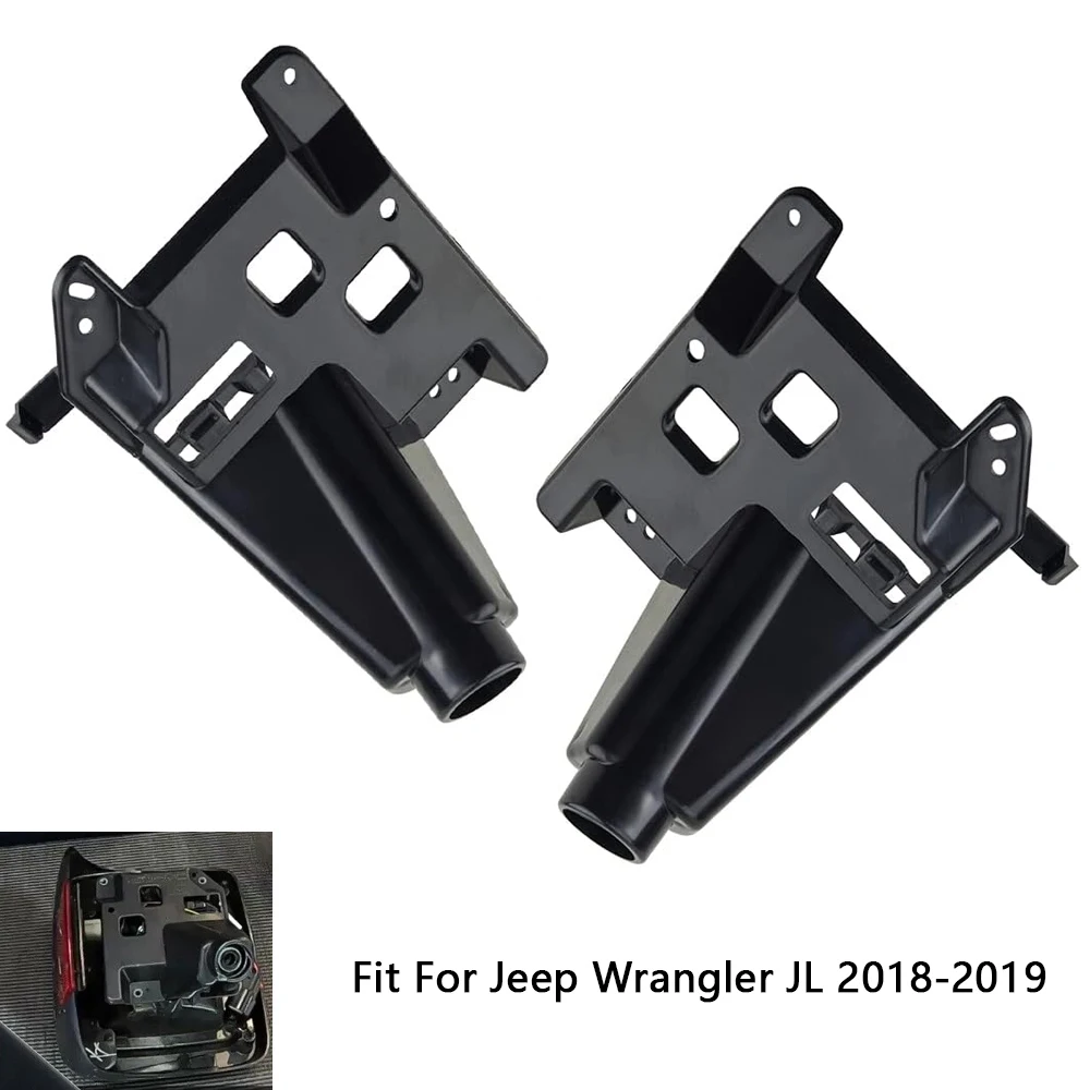 

Taillight Mounting Base ABS Interior Rear Smoked LED Tail Brake Light Holder Bracket Left Right For Jeep Wrangler JL 2018-2019