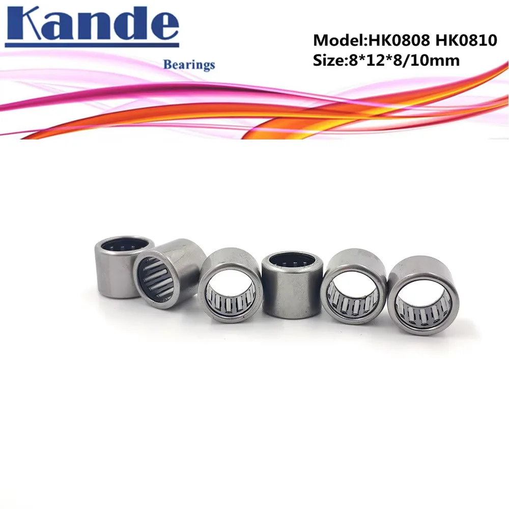 Kande HK0306 HK0408 HK0508 HK0610 HK0708 HK0810 HK081410 HK0910 HK1010 HK1012  HK101610 HK1210 HK121712 Needle Roller Bearing