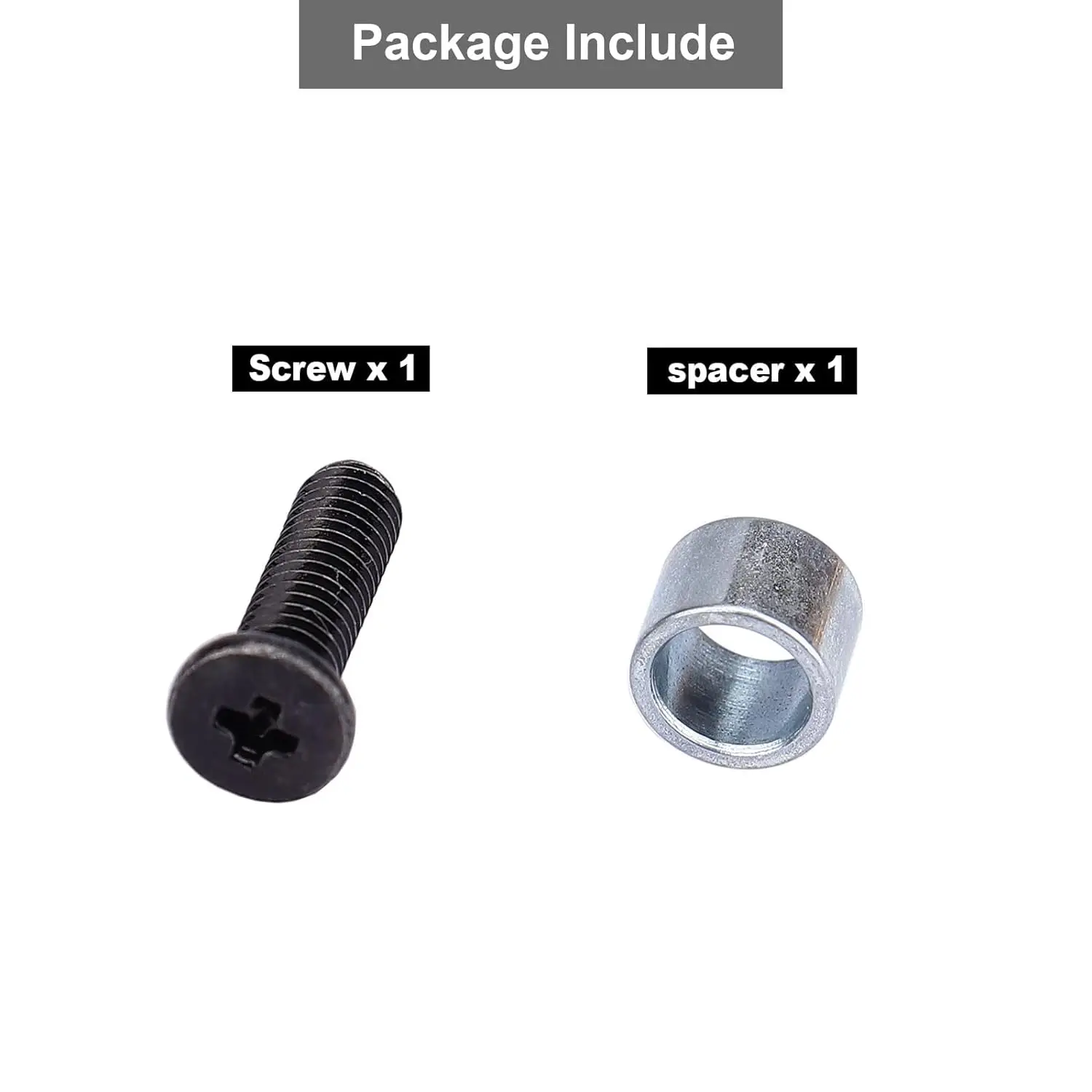 1Pcs SSD Screw for PS5 and 1Pcs Ring Replacement for Sony DualSense 5 Console Solid State Drive