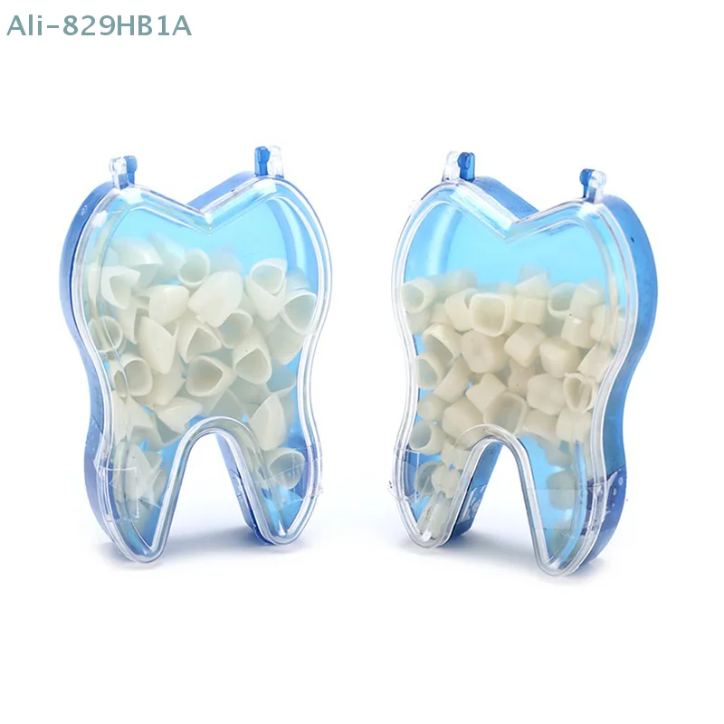 50pcs Dental Porcelain Crown Temporary Crown Temporary Crown For Anterior And Posterior Teeth Oral Equipment