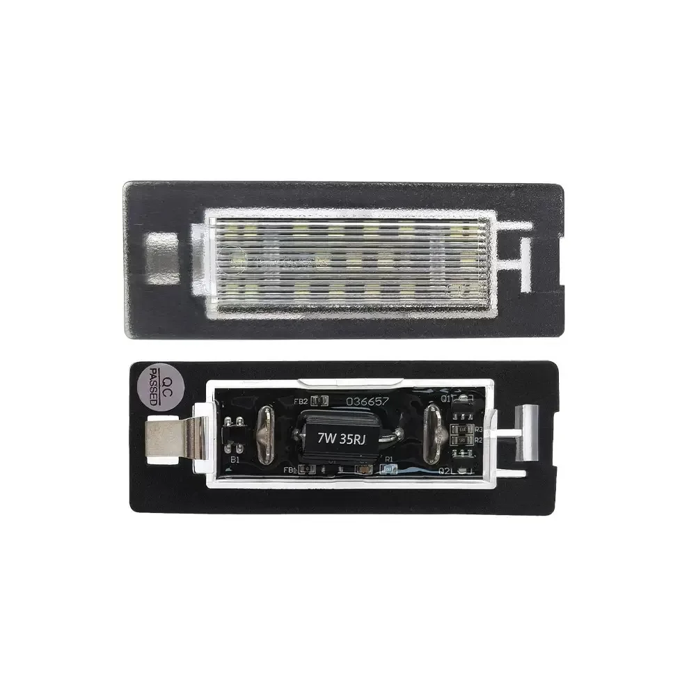 2x Canbus 12V LED Number Plate Lamp for Fiat Panda Mk3（Type 169）2003.09-2012.08  Panda Mk4（Type 312/319）2011 2012 2013 2014-UP