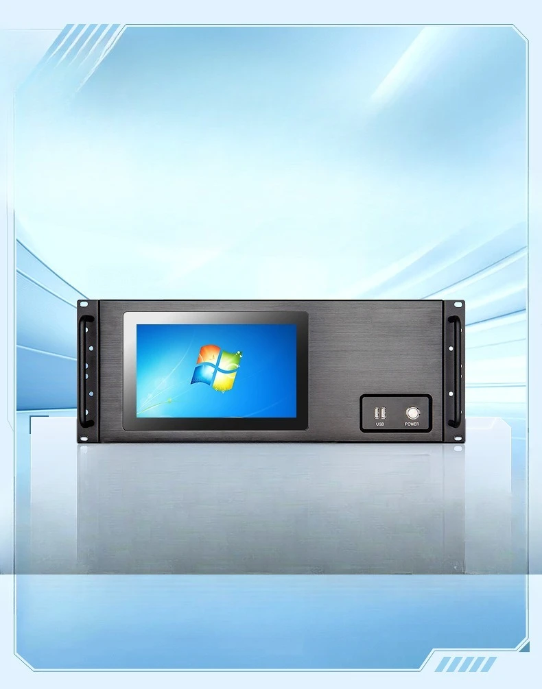 

4U Touch Industrial Control Host Двойной сетевой порт Edge Компьютер Высокопроизводительный мультипоследовательный порт