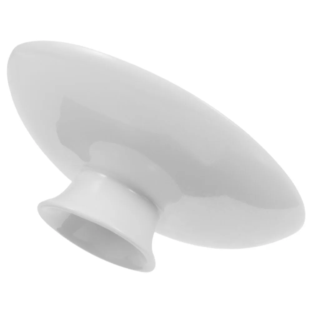 

Ceramic Teacup Lid Teaware Lid Spill Prevention Elegant White Ceramic Practical Stylish Accessory Tea Cup Lids