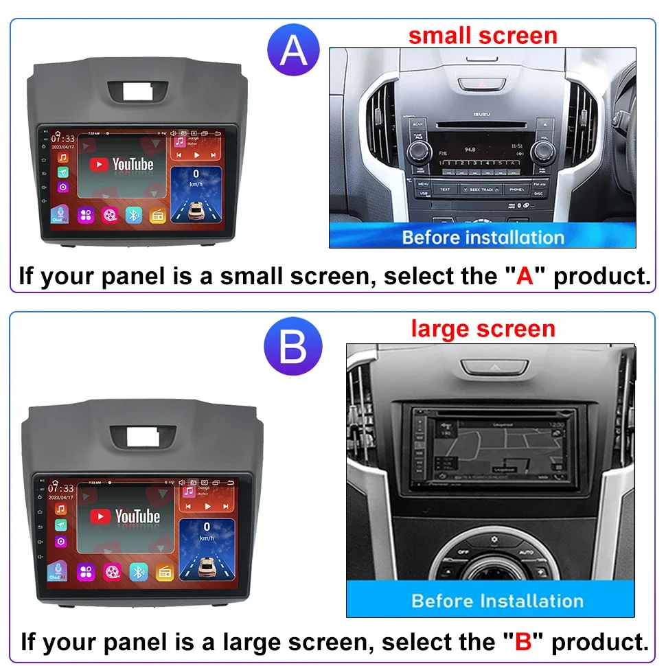 SEPTON Android Auto Car Radio for Chevrolet S10 TRAILBLAZER COLORADO ISUZU D-Max DMAX 2012-2018 4G CarPlay Car Stereo Multimedia