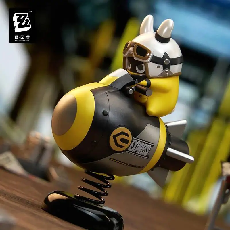 

Anime GAME Official Zenless Zone Zero Happy Shake Series The Bangboo Rocking Music Anime Figure Model Statue Figurine Doll Toys