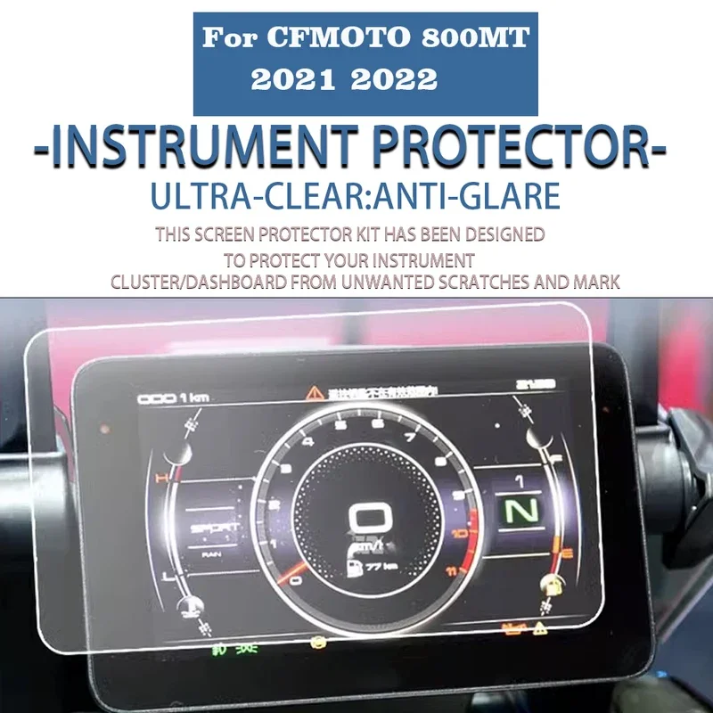 

For CFMOTO 800MT 800 MT 800 MT800 2021 2022 Motorcycle Instrument Screen Protector Anti-Scratch Instrument Film