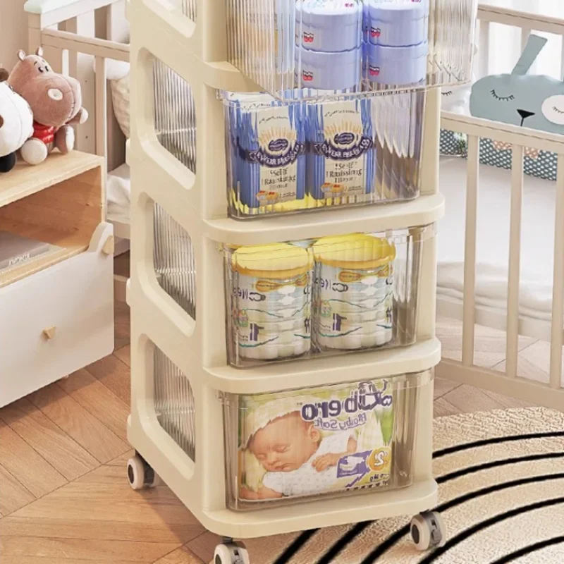 Barber Delivery Cart Professional Beauty Salon Furniture Aesthetic Storage Trolley Rolling Tray Hairdressing Makeup Carrito image 3