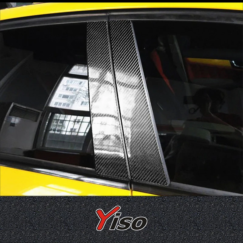 

Подходит для GOLF 6 GTI R20 R Аэродинамический комплект Модифицированная отделка окна центральной стойки GOLF 6 7 7,5 из углеродного волокна BC