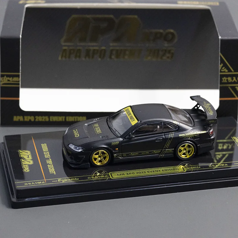 INNO 1/64 S15 TOP SECRET APAxpo Alloy Motor Vehicle Toy Die-casting Metal Model Collection Boy Gifts