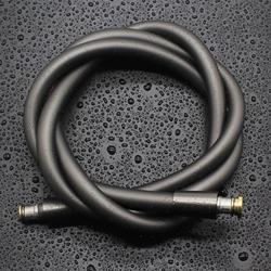 Briskspring 1.5M/1.75M Super Flexible Silicon Shower Hose Anti-twist Gun-metal  Bath Tube High Quality  Long Plumbing Pipe