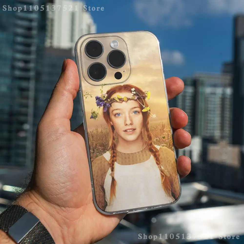 Funda de teléfono Actor A-Annes S-Shirleys para iPhone 17,16,15,14,13,12,11 Pro,Max,Plus,X,XS,XR,SE4,E Mini funda suave transparente