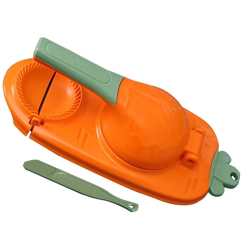 

1 set Plastic Dumpling Maker Press Practical Portable Easy Clean Household Baking Pastry Tool Various Shapes Safe