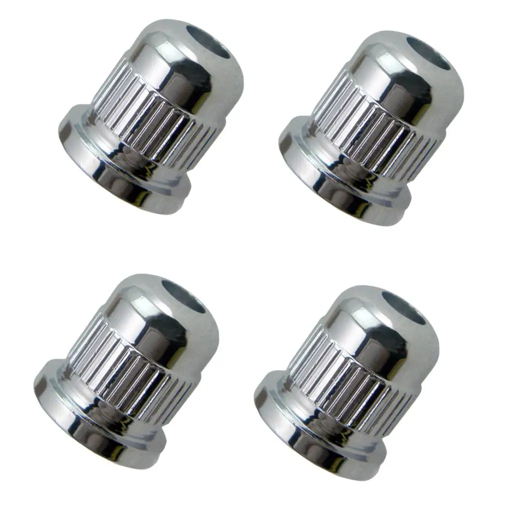 Electric Guitar Strings Hardware Ferrules Metal Through Body Bushing Guitar Accessories for Bass Guitars Upgrade
