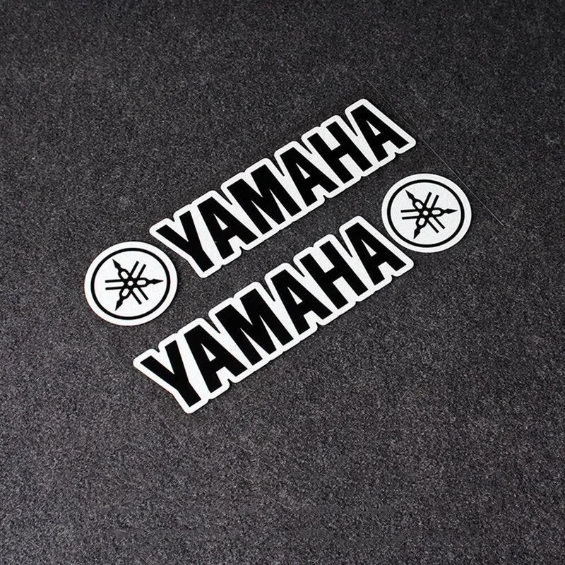 Yamaha-adesivo reflexivo para motocicleta, logotipo decorativo, para tanque de combustível, carro, modificação personalizada