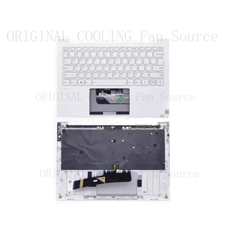 R+  New FOR Lenovo Yoga Slim7 Carbon 13ITL5 Palmrest with US Keyboard Backlit (2021)