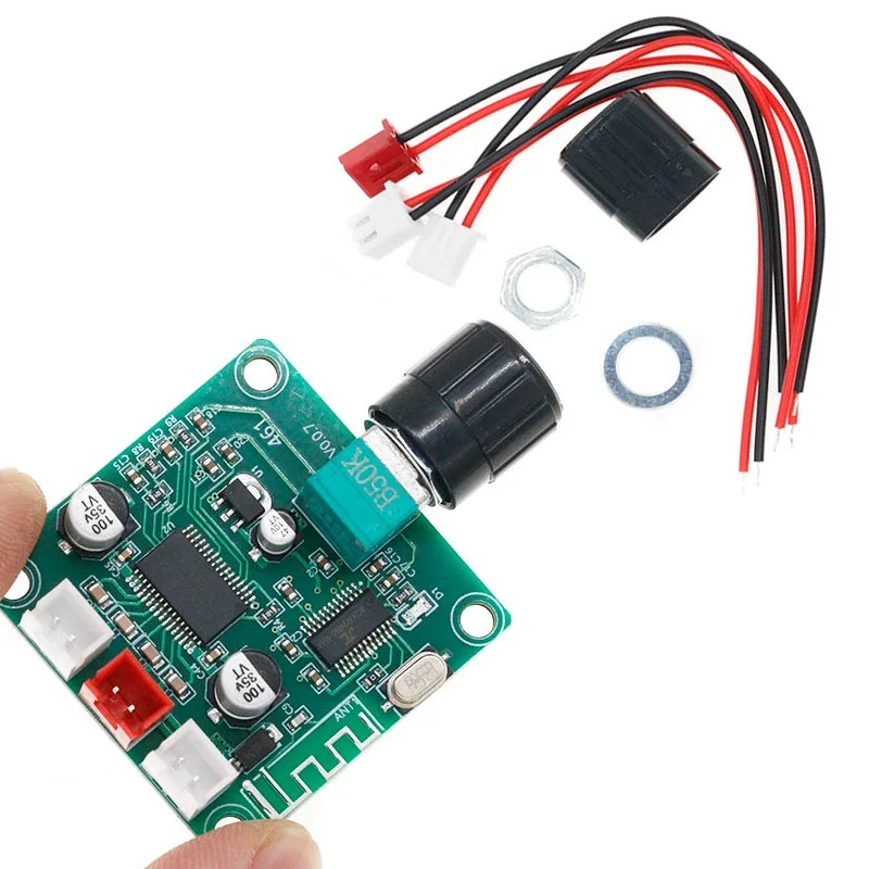 TPA3118D2 Bluetooth 5.0 digital power amplifier board dual channel 50W * 2 HD stereo DC12-24V power supply