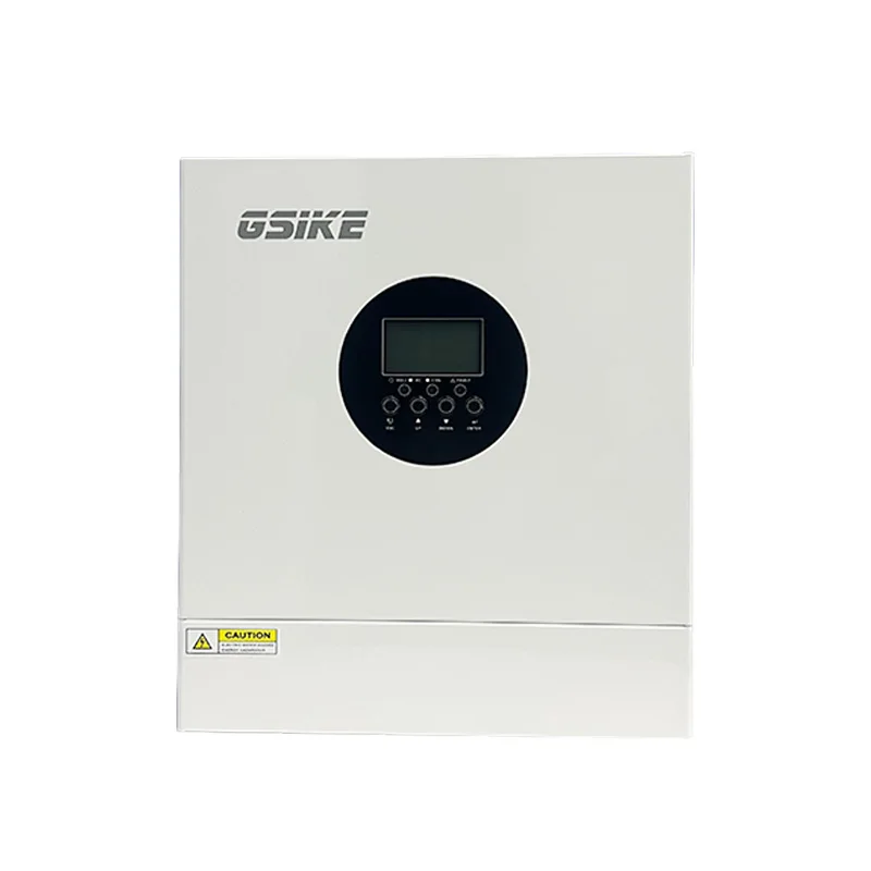 GSIKE 6,2KW Hybrid-Solarwechselrichter 48V 220V Off-Grid-Wechselrichter MPPT 160A Ladegerät MPPT Solarregler Reiner Sinus Off-Grid-Wechselrichter mit WLAN
