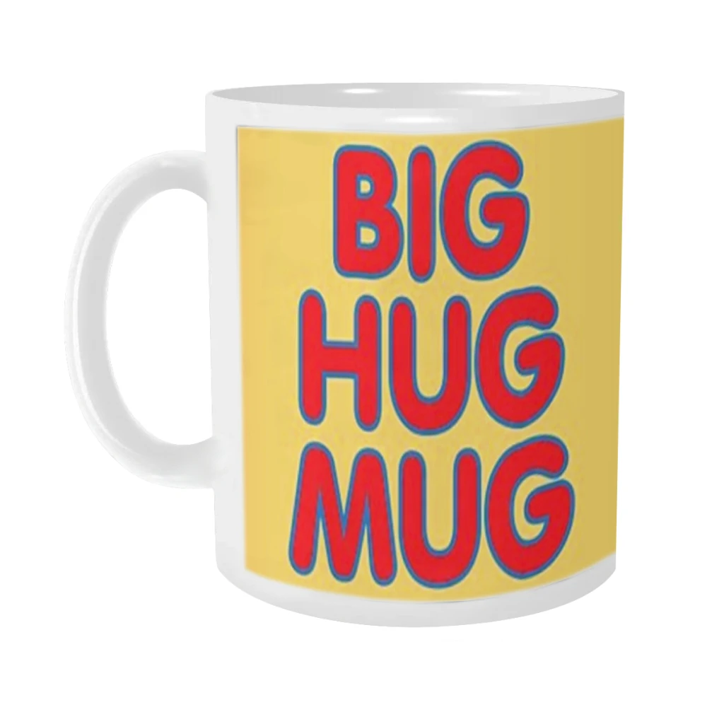 Big Hug Mug (True Detective) Ceramics Coffee Mug Cute Gamer Birthday Gift Back To School Mug