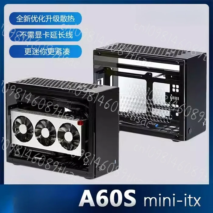 

A60S Mini A4 240 Water Cooled ITX Transparent Chassis