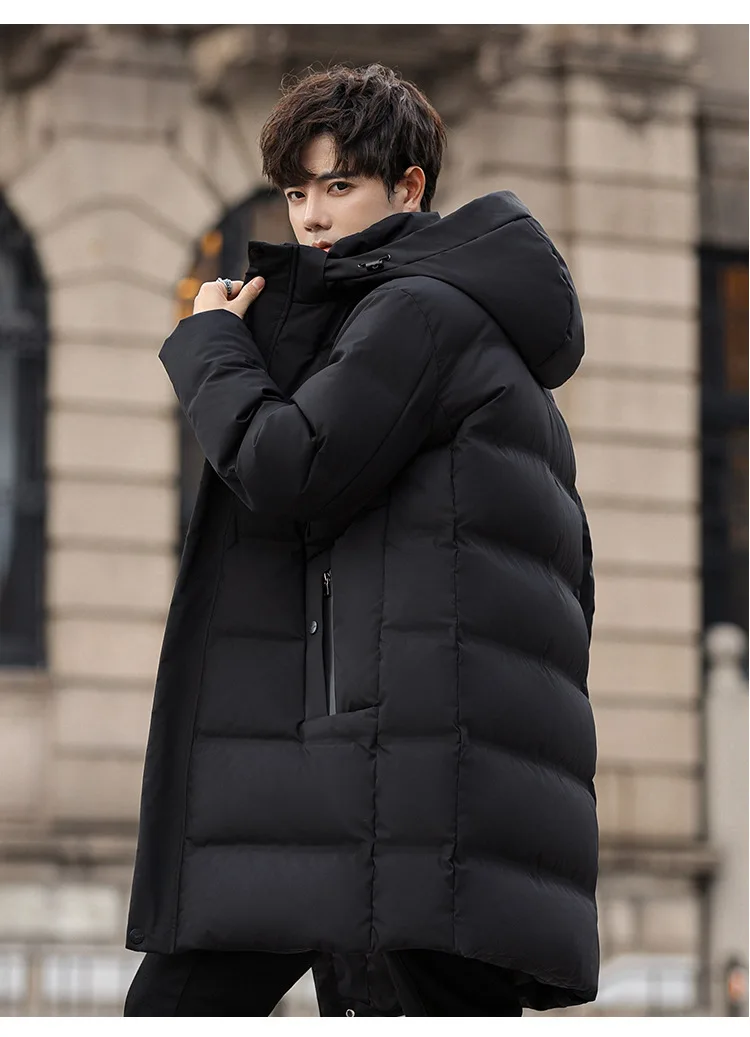 Canada New Style Men's Down Coats Parkas Hooded Winter Jacket Man White Goose Down Jacket Padded Puffer Jackets Padding HXY53211