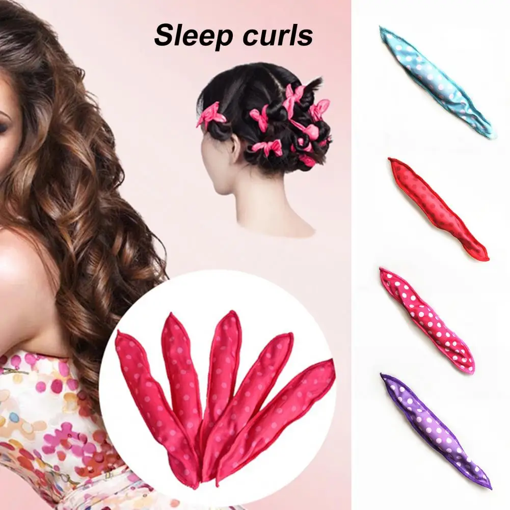 Hair Curler  Durable Sponge Fabric Curling Iron  Reused Sponge Curling Iron