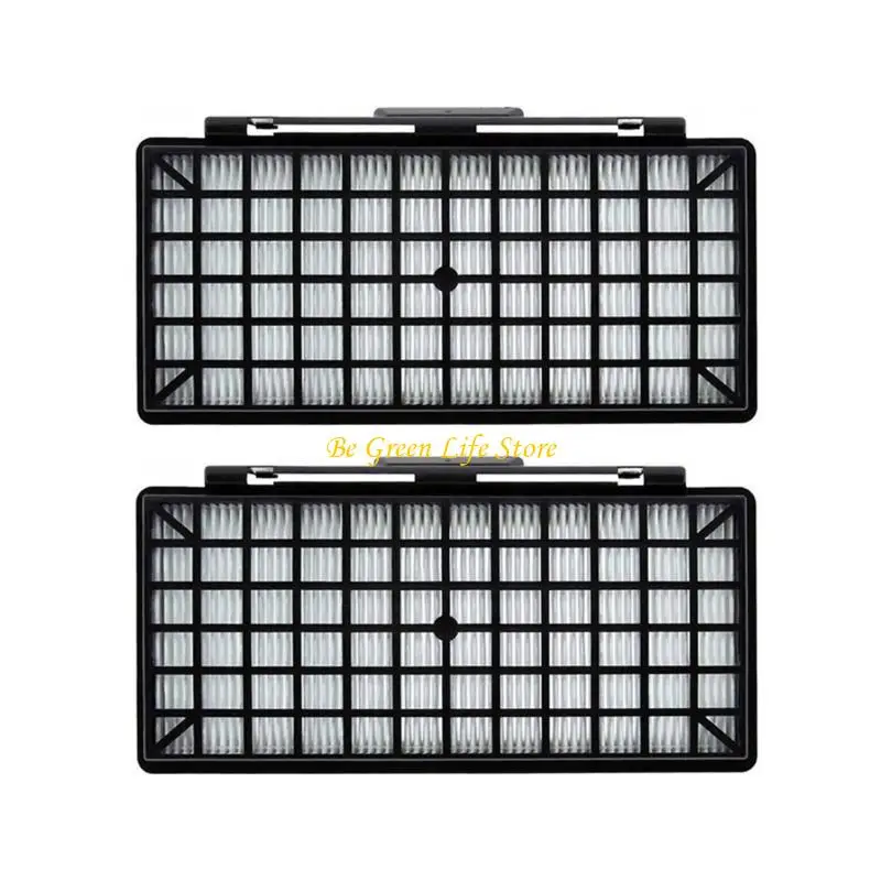 M7DF 2PCS مرشحات عالية الكفاءة مرشحات نظافة الفراغ مجموعة استبدال مرشح استبدال مناسبة ل BBZ154HF VZ154HFB