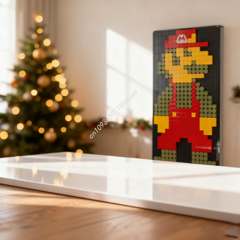 

762 шт. MOC Sprite, модель, строительные блоки, строительный рождественский подарок, сборная игрушка, идея «сделай сам», образовательный кирпич, день рождения