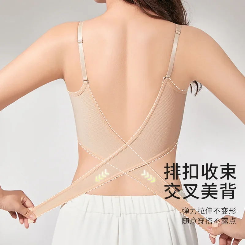 Compression Tank Top Breathable Corset Binder for Safe Chest Binding & Posture Support Gender-Inclusive Shapewear for Tomboy