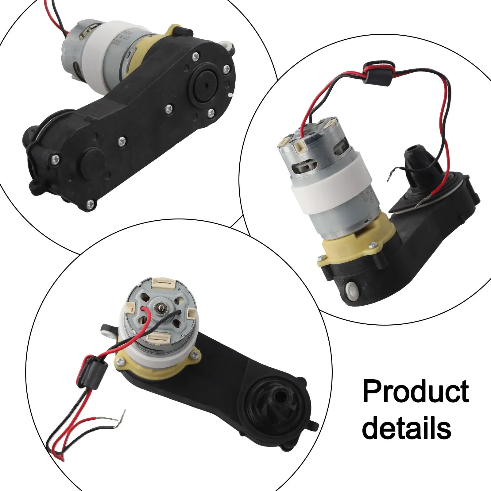 Central Brush Motor Replacement Central Brush Motor Floor Scrubber Motor Efficient Cleaning Performance High-quality Spare Part