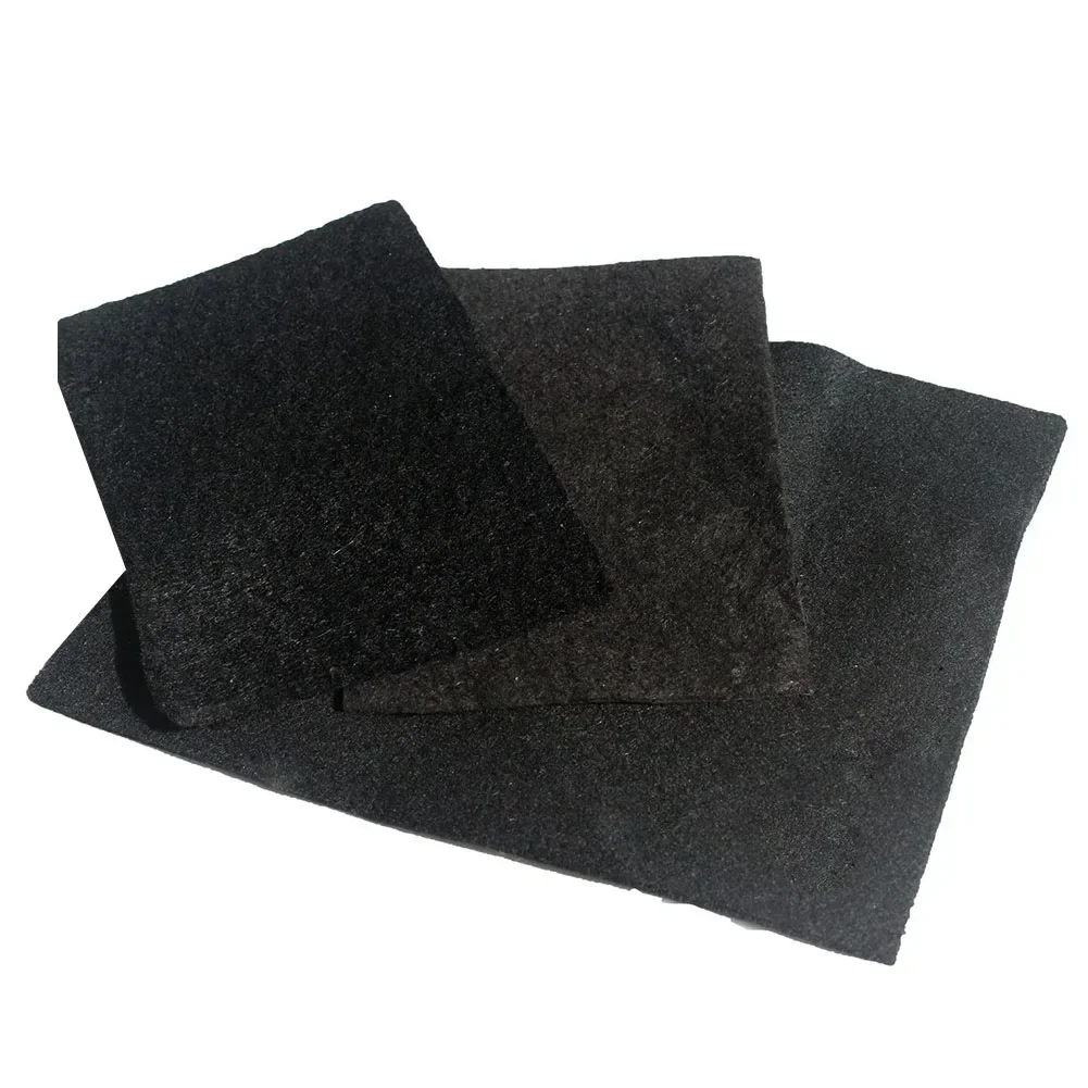 1PCS Carbon Fiber Welding Blanket Protective Cover Black Flame Retardant 50*50cm 350 Degrees Celsius Welding Protective Gear