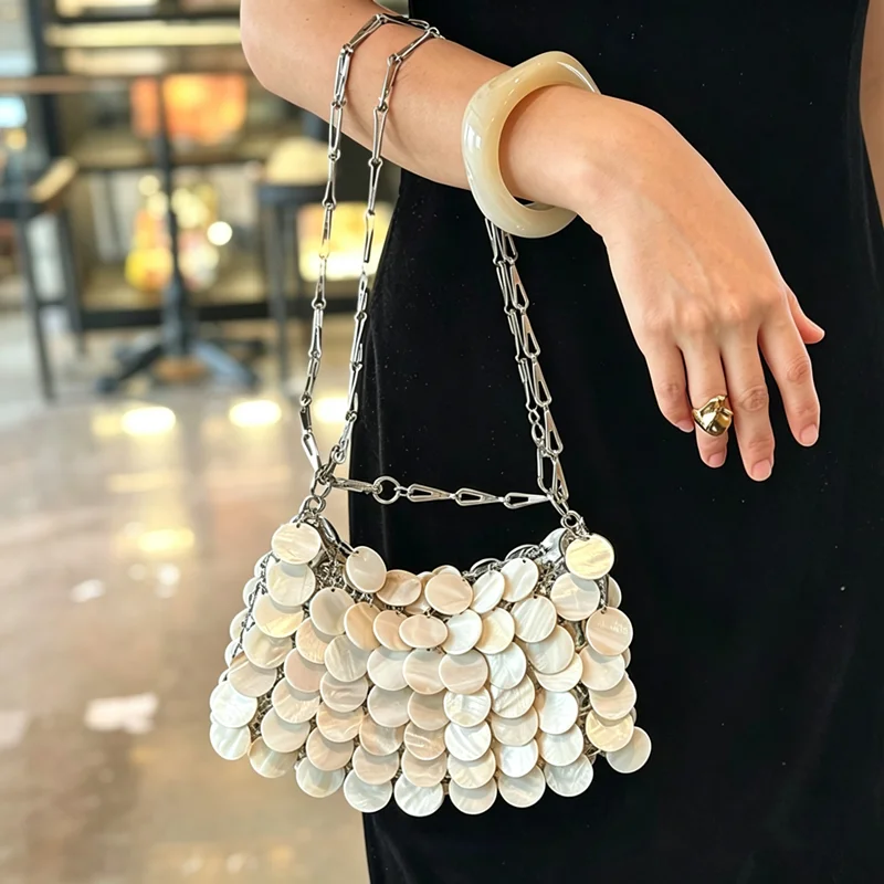 Designers Luxury Bags Women's Bag Hand Woven Shell Plate Handbag Women Italian Bag Travel Vacation Banquet Tote Bag Shoulder Bag