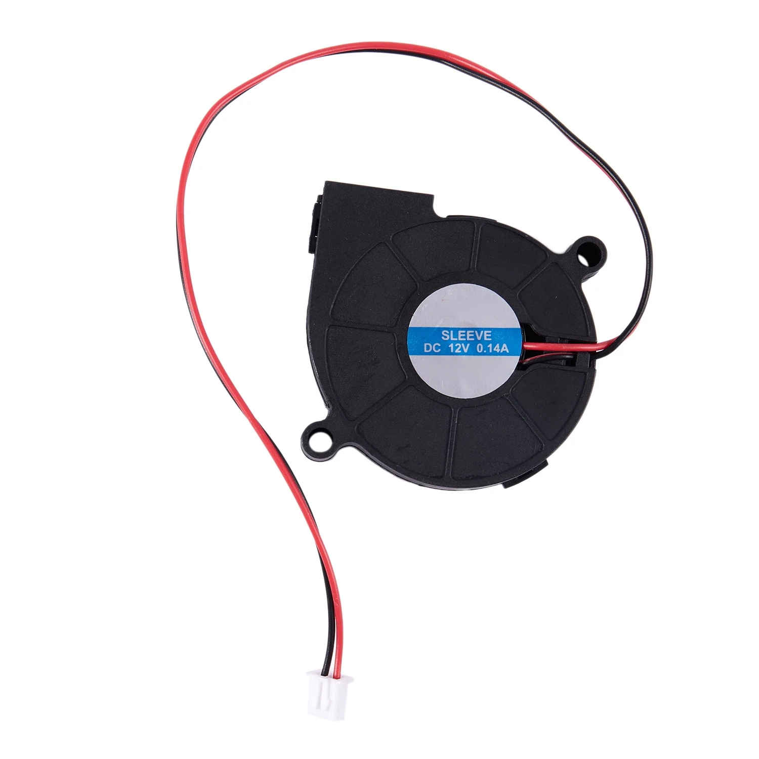 Black Brushless DC Cooling Blower Fan 5015S 12V 0.14A 50mm x 15mmN02R