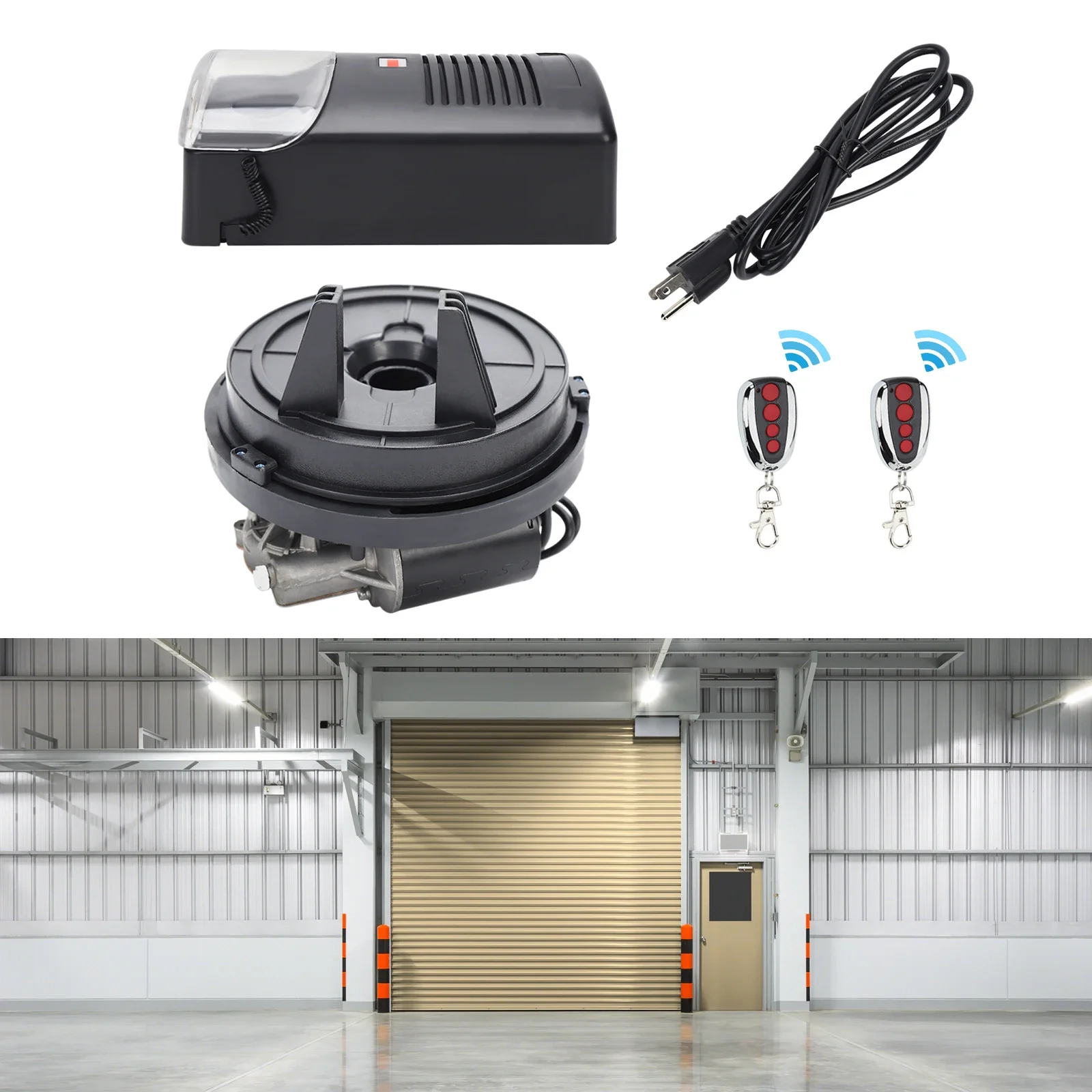 Automatic Remote Door Opener Electric Rolling Shutter Roller Electric Garage Roll Up Roller Remote Home Garage Roller Opener