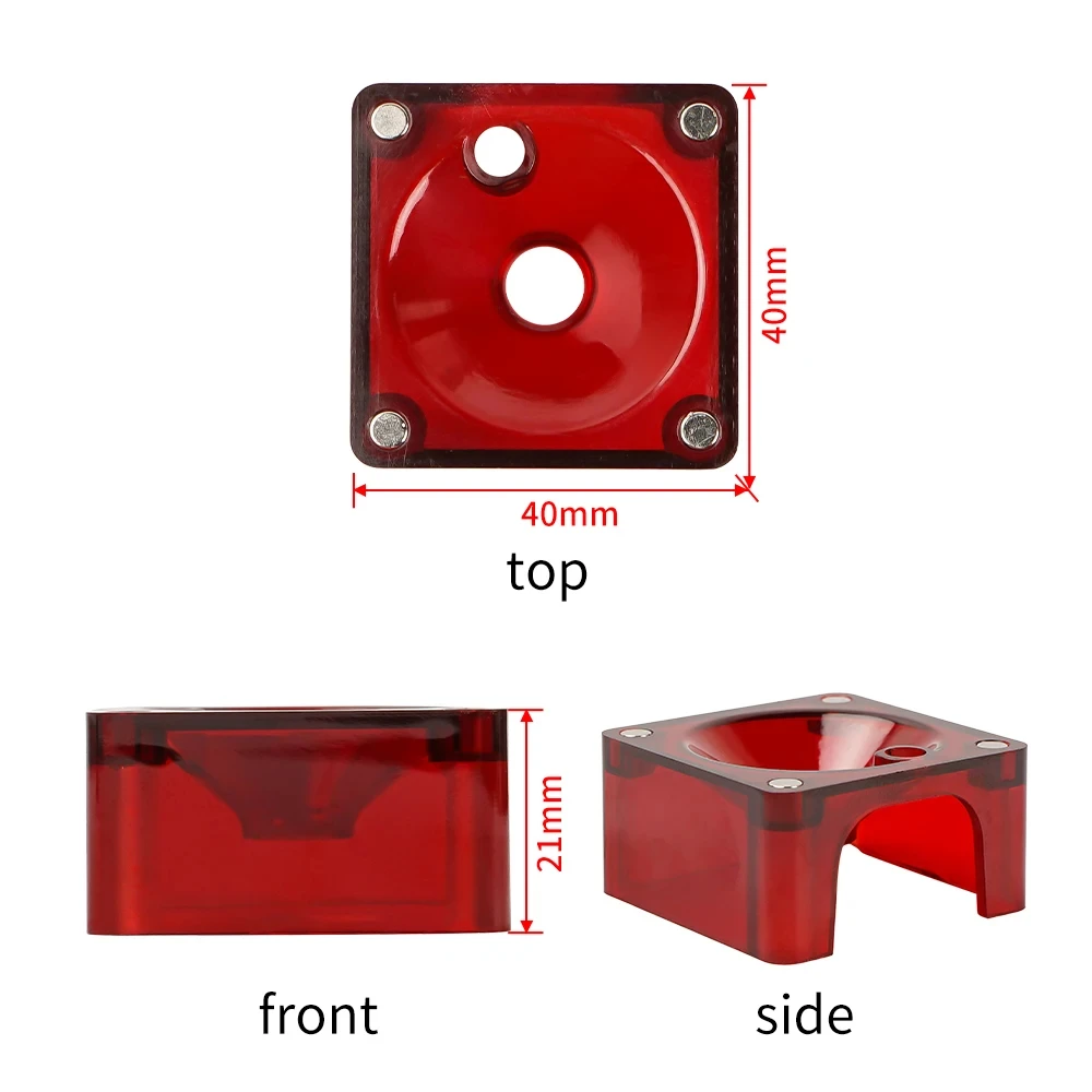 Laser Module Eye Protection Cover Dust Shell 21mm/27mm Wind Gathering Hood Dust Cover for 10W 80W Laser Engraving Cutting