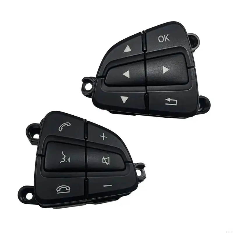 

2025 New Pack of 2 Anti Slip Steering Wheel Control Buttons Ensuring Road Safety A0999050600 A099905070