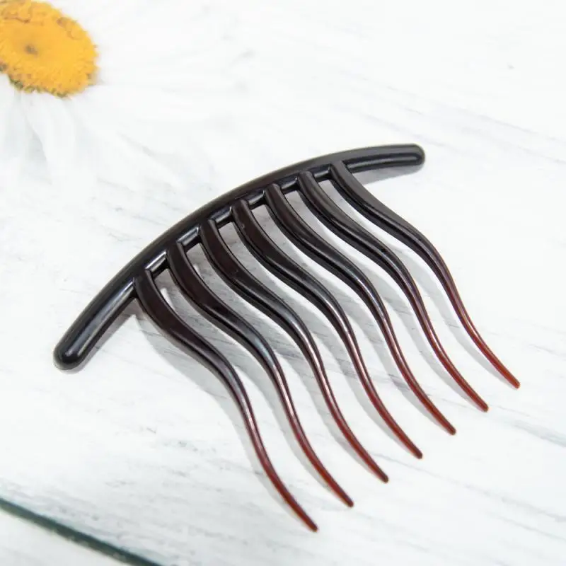 دبابيس شعر بلاستيكية للنساء ، مشبك تصفيف ، عصا رقيق ، صانع كعكة ، أداة تجديل ، حامل ذيل حصان ، إكسسوارات أمشاط ، 1-8
