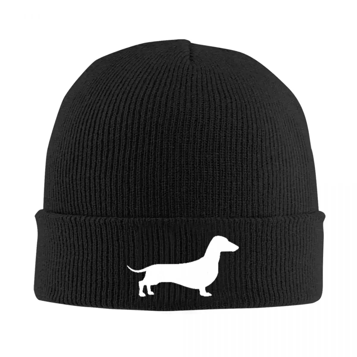 Dachshund Dog Knitted Bonnet Caps 100% Cotton Fashion Keep Warm Hats