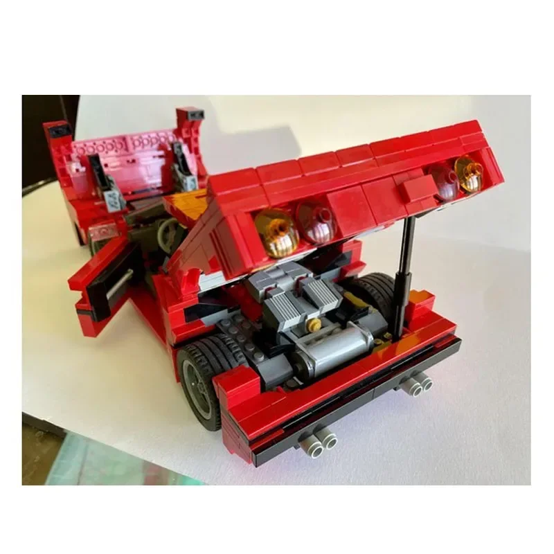 빌딩 블록 MOC-87123 레이싱 카 10248 288 GTO 로드스터 V2빌딩 블록 모델 1194PCS 어린이 장난감 생일 선물 크리스마스 선물