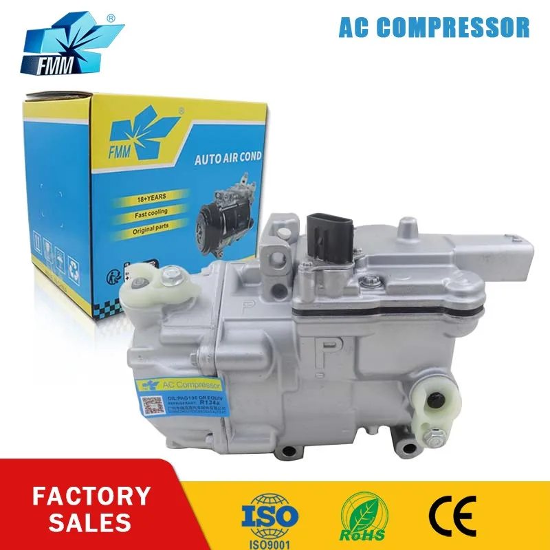 

FMM ES14C Electric A/C AC Compressor for TOYOTA Prius 2003-2009 88370-47010 042000-0196 12V