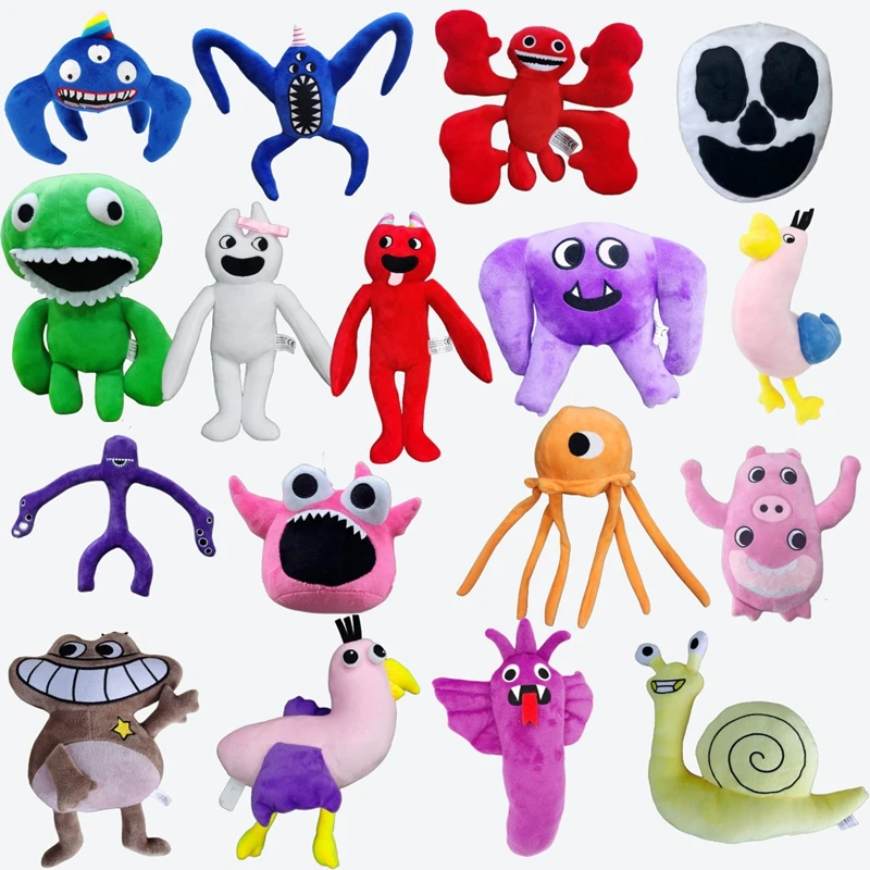 Cute Garden of BanBan Plush Doll Toy Animal Octopus Stinger Flynn Horror Game Chapter 2 Nabaab Slow Seline Soft Stuffed Toys